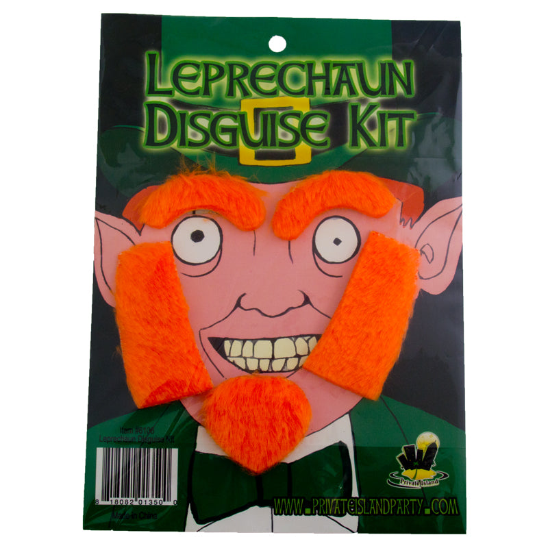 St Patricks Day Wigs Leprechaun Disguise Kit 6106