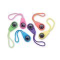 12 PACK Neon Compass On Cord Assorted Bulk 3401D