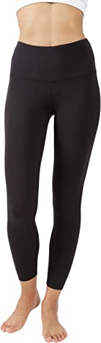 Premium Black Opaque Footless Leggings Cotton/Polyester 12 PACK 8094D