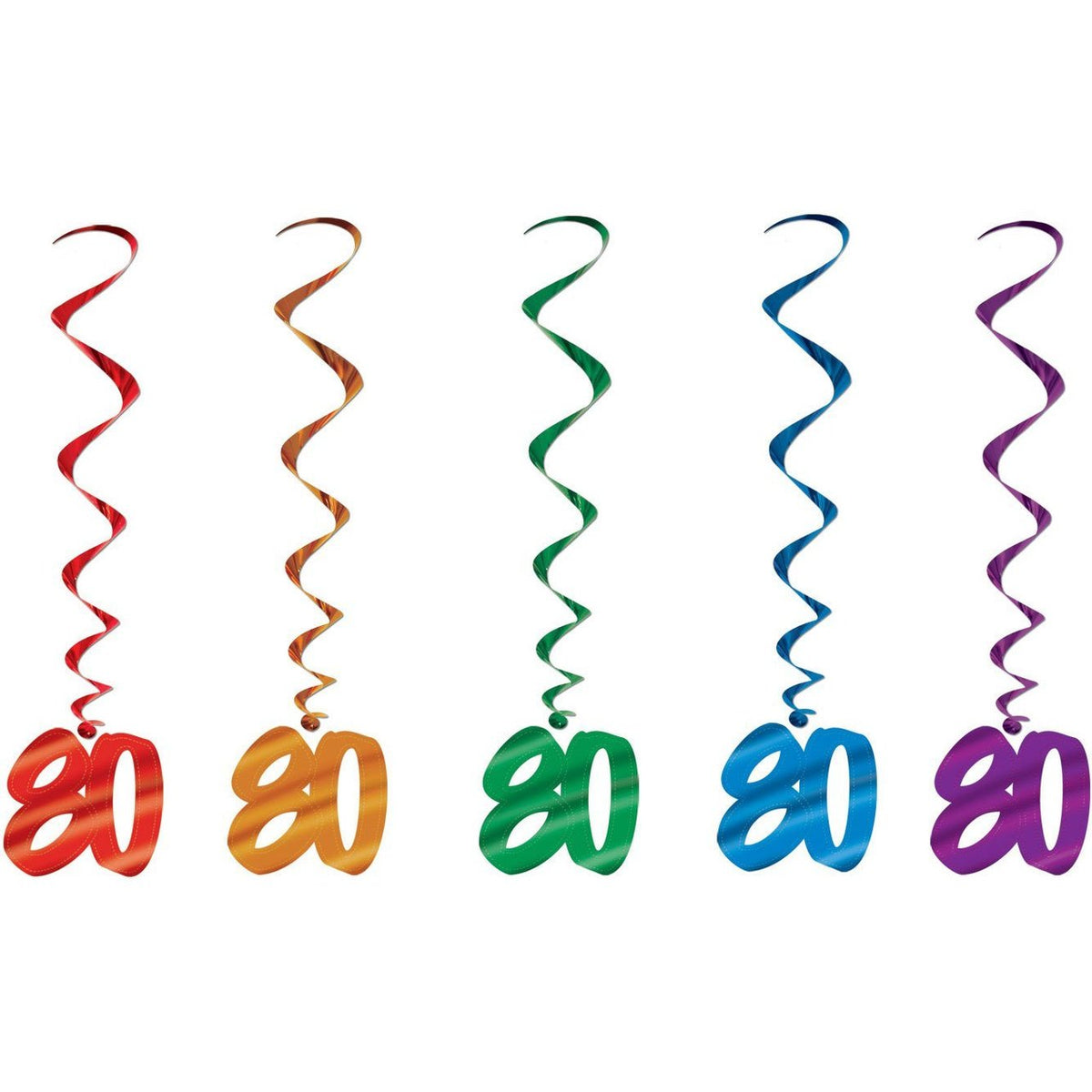Birthday Whirls 80th 3936