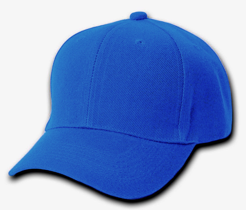 Royal Blue Adjustable Baseball Dad Cap 1384