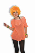 80's Orange Fishnet Shirt 8580OR