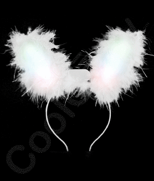 Easter Bunny Ears White Premium 1875