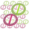 80's Neon T-Shirt Clips 12 PACK 6605D