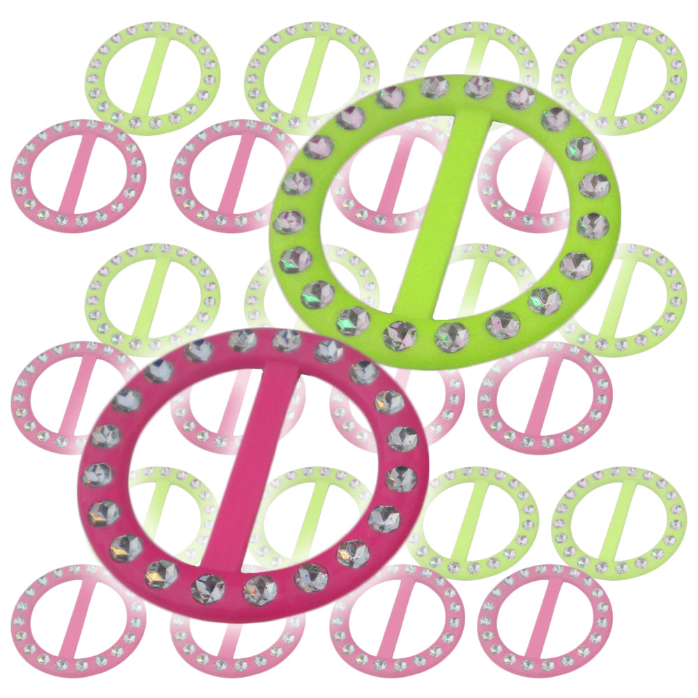 80's Neon T-Shirt Clips 12 PACK 6605D