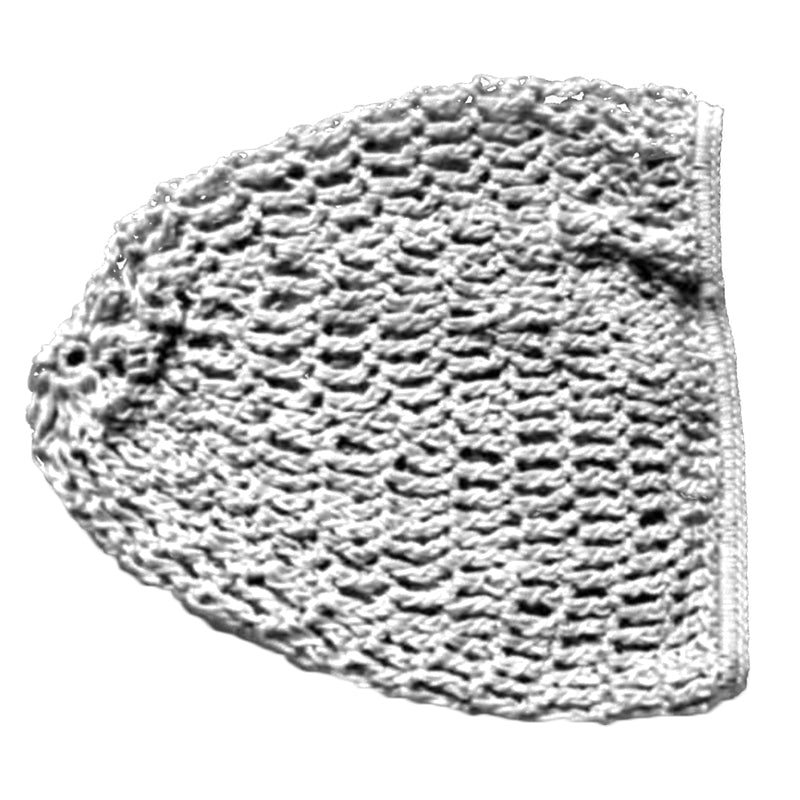 12 PACK White Crochet Hair Snood 6626