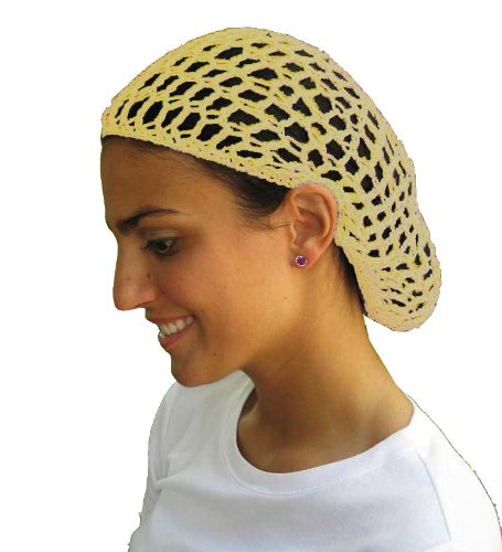 Tan Crochet Hair Snood 6633