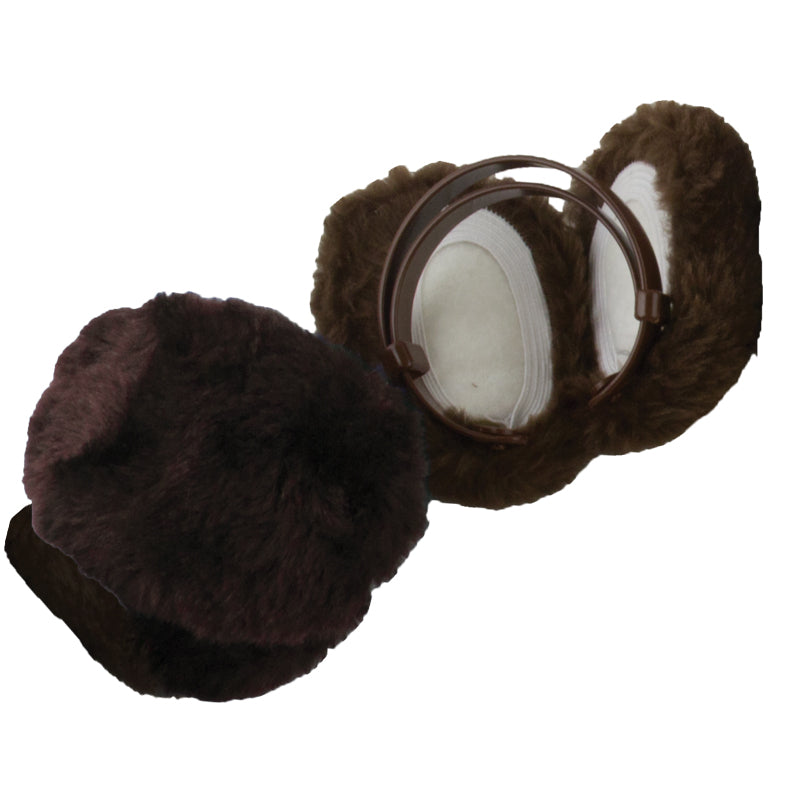 Brown Furry Ear Warmers 6709