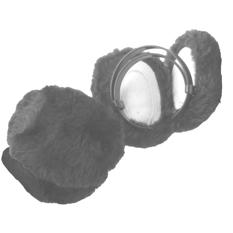 Furry Ear Warmers Gray 6710