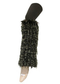 Black and White Fury Leg Warmers 6754