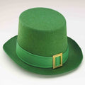 St Patricks Day Hats 12 PACK Green Leprechaun Hat with Gold Buckle 5886