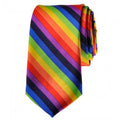 Rainbow 3.75" Wide Standard Satin Tie 6809