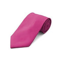 Hot Pink 3.75" Wide Standard Satin Tie 6815