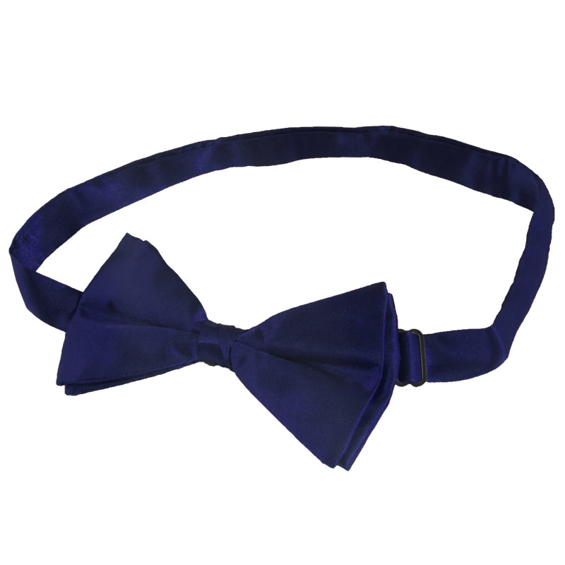 12PK Satin Bow Tie Navy Men's 6835D