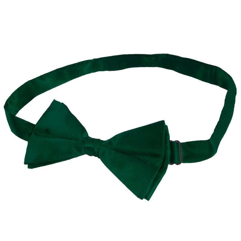 12 PACK Satin Bow Tie Irish Kelly Green Men's 6839