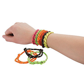 12 PACK Braided Bracelets Friendship Rope Bracelets Bulk 9906D