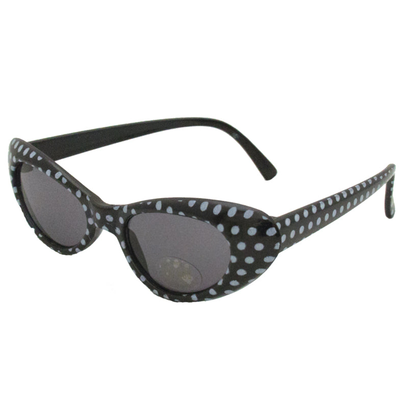 Black Cat Eye Sunglasses |  KIDS SIZE Black Cat Eye Sunglasses Wholesale | 7081