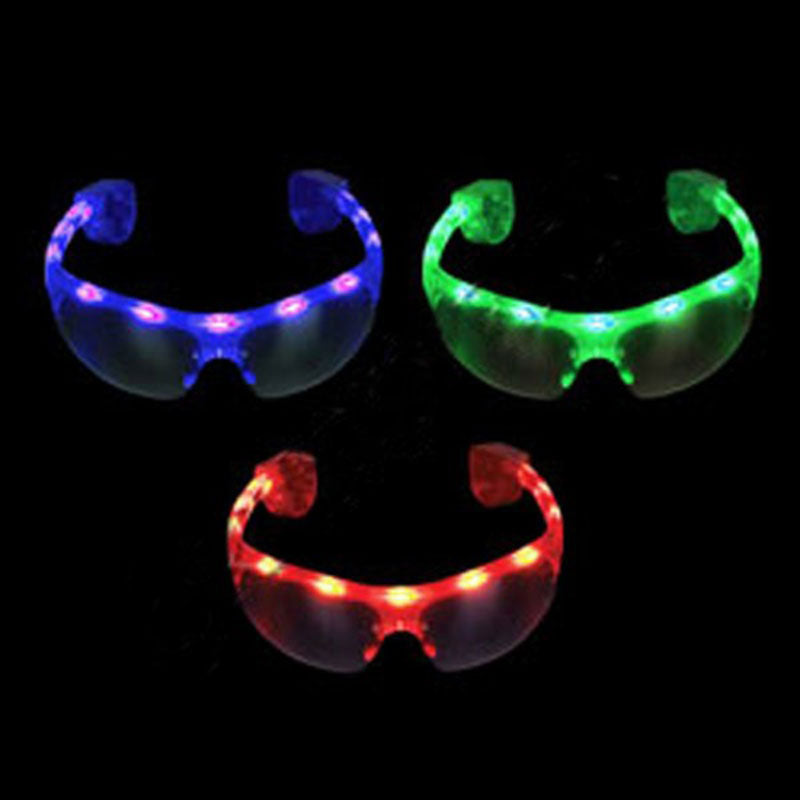 Blue Rave LED Aviator Style Sunglasses 7102
