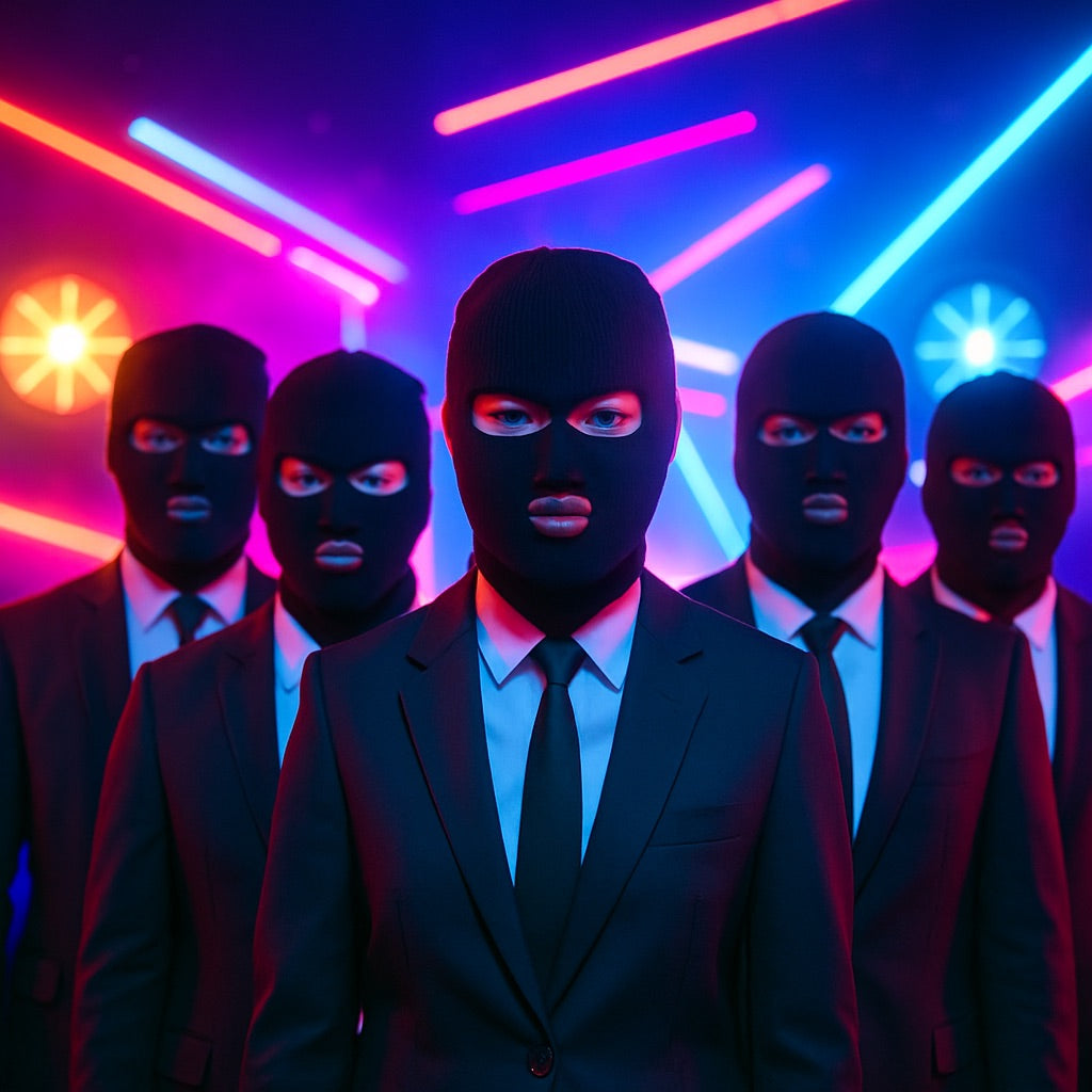 Wholesale Ski Masks | Bulk Ski Masks | Three Hole Knit  Black 3056D