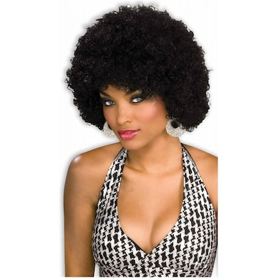 Black Afro Wig 12 PACK 6018