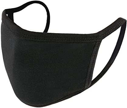 Custom Face Masks | 100% Cotton Adult Size 10+ Colors Double Layer Soft Cotton Elastic Ear Straps No Minimum