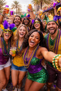 Mardi Gras Beads Bulk Mixed 6525