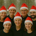 Adult Classic Santa Hats Bulk Red 12 PACK 22.5" Standard Adult SIze 1512D