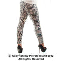 Zebra Print Leggings 8017