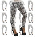 Zebra Print Leggings 12 PACK 8017D