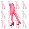 Hot Pink Fishnet Pantyhose Tights 12 PACK 8043D