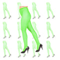 Green Fishnet Pantyhose Tights 12 PK 8046D