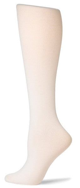 White Opaque Knee Highs 8103