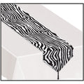 Zebra Table Runner Party Prop 3895