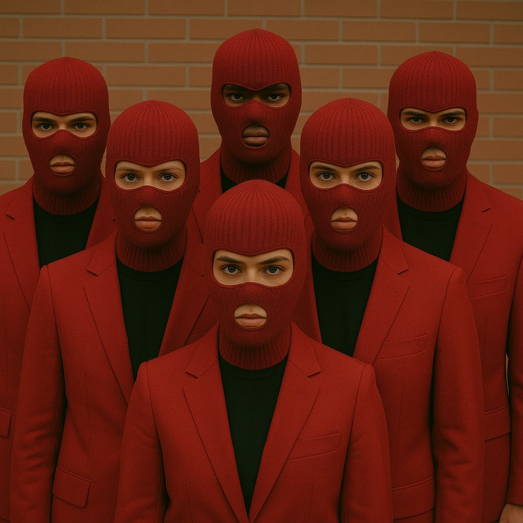 Red Ski Face Mask Thief Mask Gang Mask Sheisty Mask 3060D