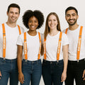 Customized Suspenders TEXT or LOGO 15032