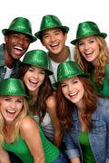 Bulk Green Hats | Bulk Green Fedoras | 18003 Adult Size 12 PACK