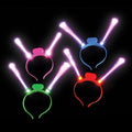 Fiber Optic Headband Red 9048