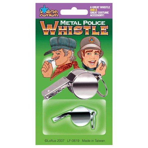 Police Whistle 12 PACK 9061