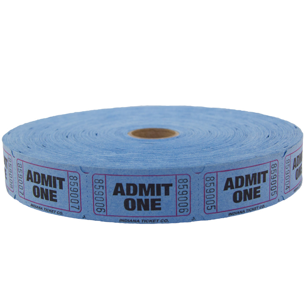 Admit One Ticket Roll 9155