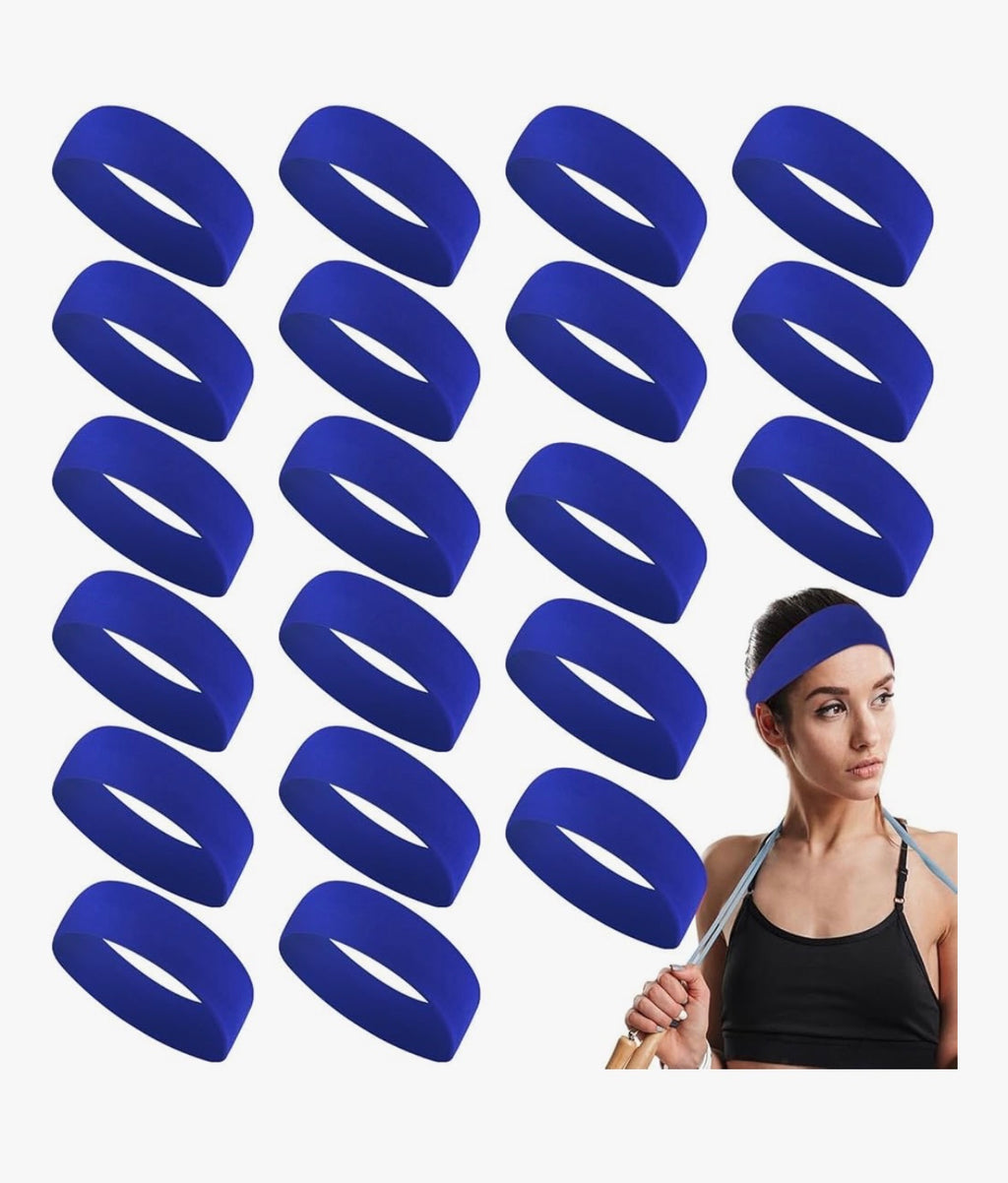 Athletic Headbands Bulk | Wholesale Headbands | Standard Mixed Pack 3069