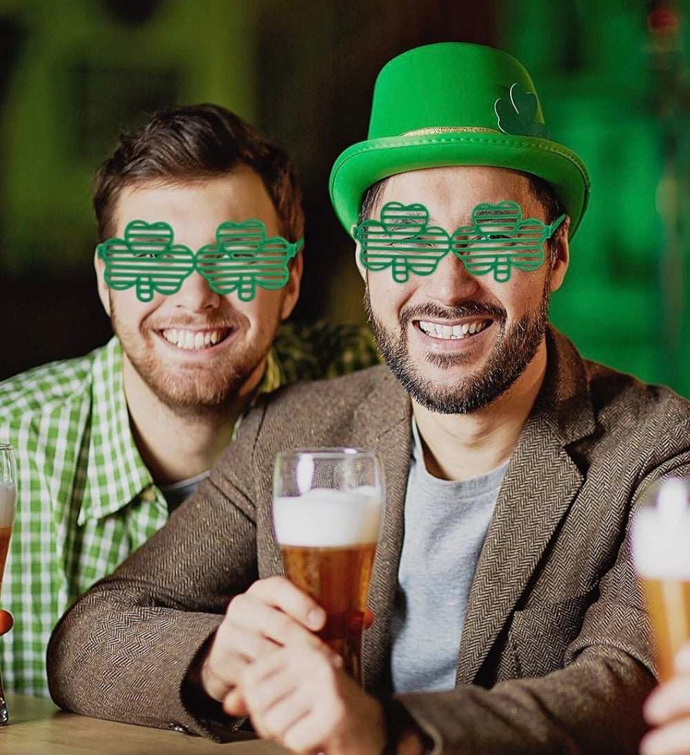St Patricks Irish Shamrock Sunglasses 7110D