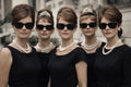 Black Jackie Oversized Sunglasses 12 PACK 1138