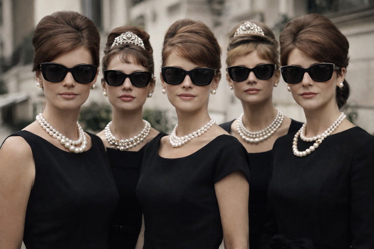 Black Jackie Oversized Sunglasses 12 PACK 1138