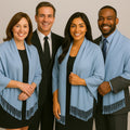 Light Blue Pashmina Scarf  Shawl 12 PACK 100% Fine Wool Mix  28" x 78" 2124
