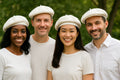 White Beret Wool 22.5" Standard Adult Size  1373