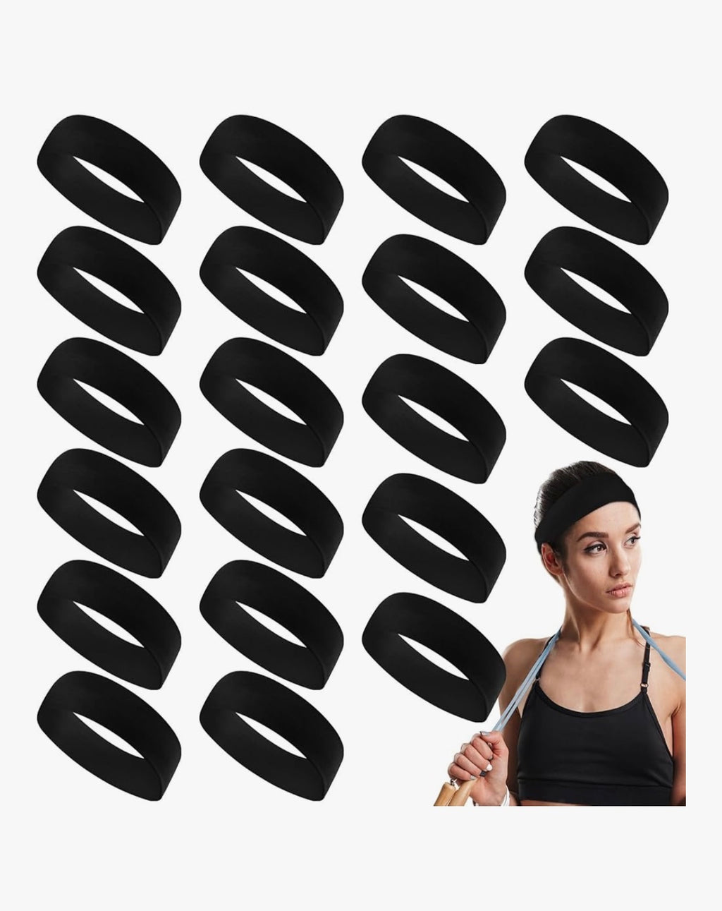 Athletic Headbands Bulk | Wholesale Headbands | Standard Mixed Pack 3069