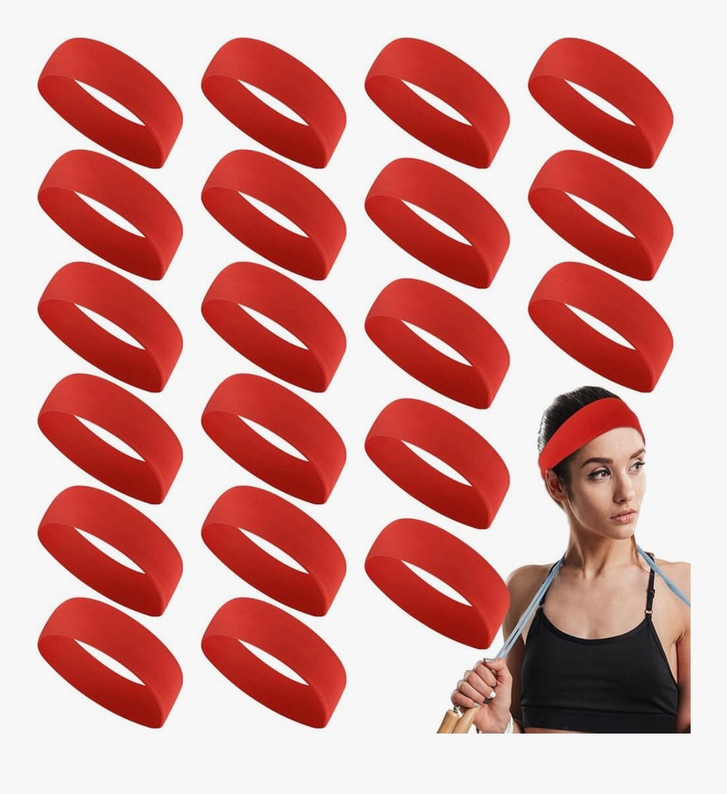 Athletic Headbands Bulk | Wholesale Headbands | Standard Mixed Pack 3069