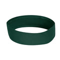 Hunter Green Hat Bands | 2.25' Non Pleated Solid Cotton/ Spandex Twill