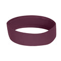 Maroon Hat Bands | 2.25' Non Pleated Solid Cotton/ Spandex Twill