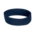 Navy Blue Hat Bands | 2.25' Non Pleated Solid Cotton/ Spandex Twill